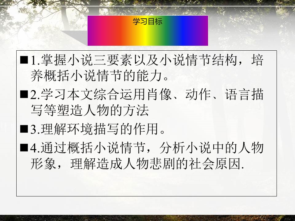 《祝福》PPT下载