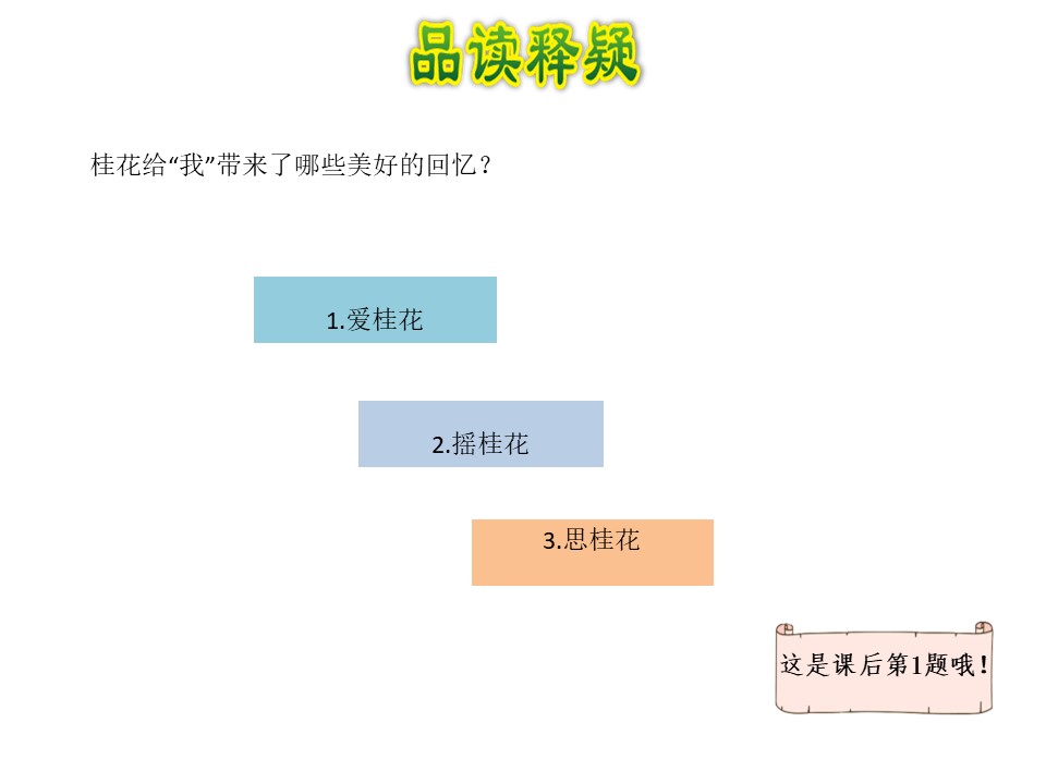 《桂花雨》PPT下载下载