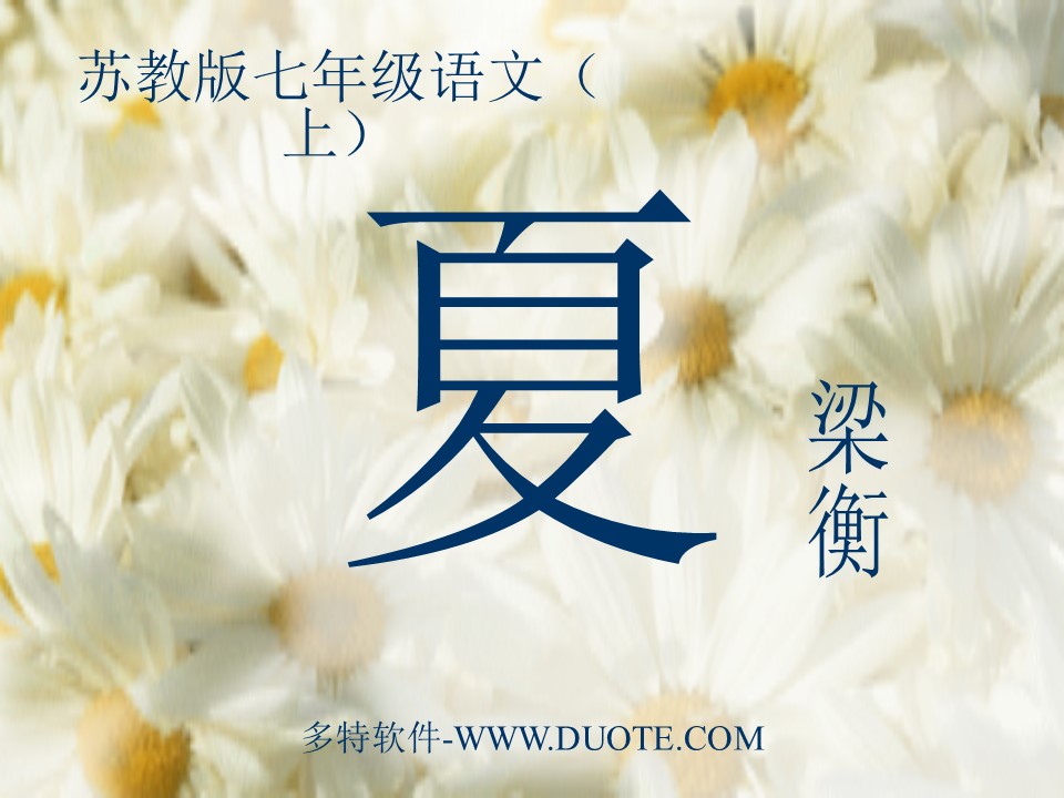 《夏》PPT课件5下载