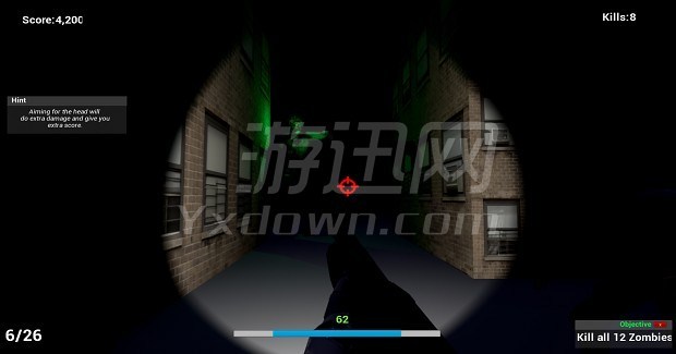 僵尸轨道射手截图