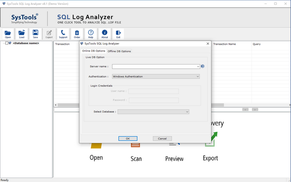 SysTools SQL Log Analyzer(SQL数据库日志分析工具)下载