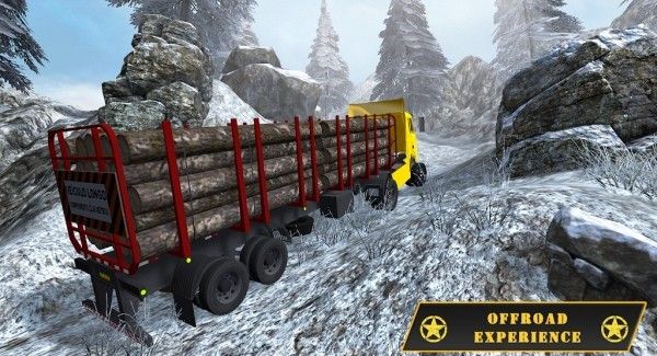 Snow Truck Cargo Simulator软件截图1