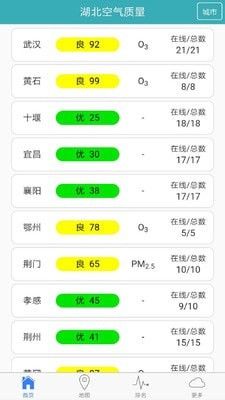 湖北空气质量软件截图1