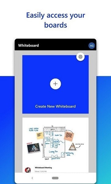 microsoft whiteboard软件截图1