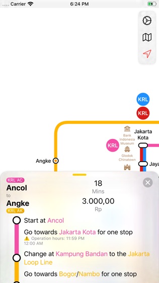 雅加达地铁软件截图2