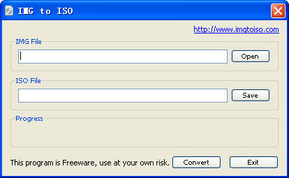 IMG格式转换为ISO(IMG to ISO)下载