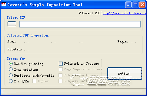 pdf两页合成一页(Gimposition)下载