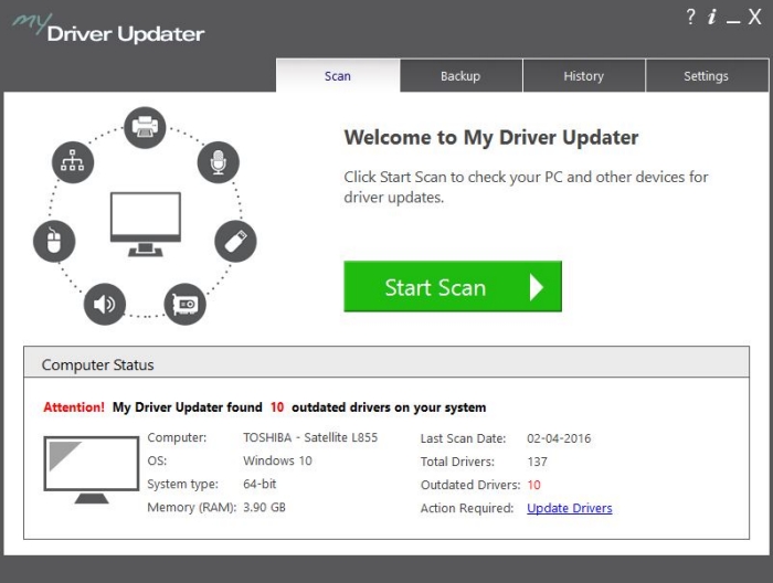 驱动程序更新(My Driver Updater)下载