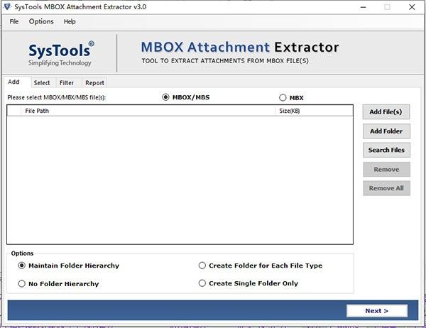 SysTools MBOX Attachment Extractor(邮件处理工具)下载