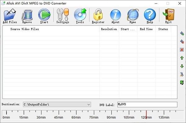 Allok AVI DivX MPEG to DVD Converter(视频格式转换工具)下载