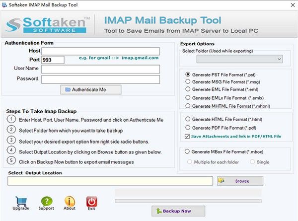 Softaken IMAP Mail Backup Tool(邮件备份工具)下载