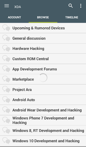 XDA论坛手机版软件截图2