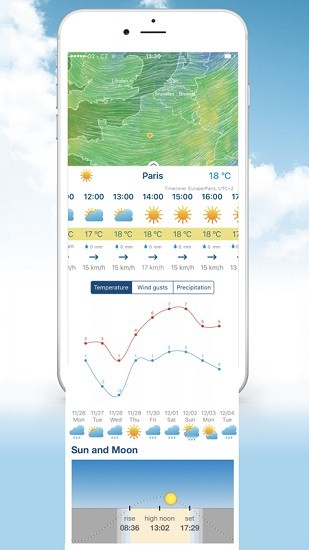 ventusky风雨气温图软件截图2