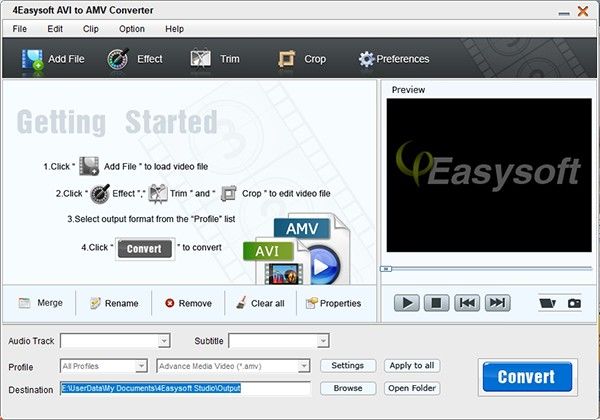 4Easysoft AVI to AMV Converter(视频格式转换工具)下载