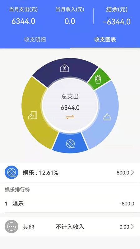 流水记账软件截图0