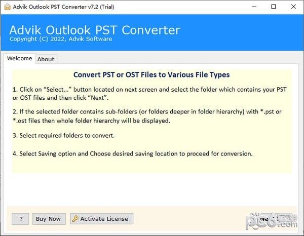 Advik Outlook PST Converter(电子邮件迁移软件)下载