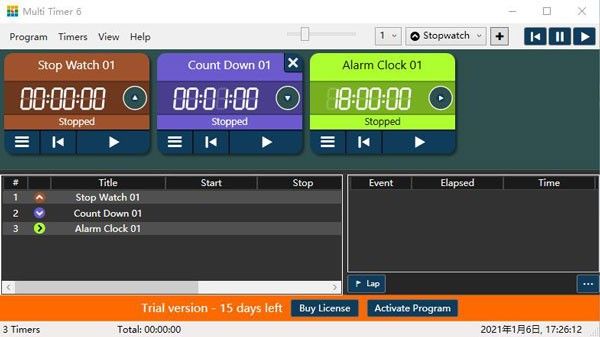 Programming Multi Timer(多功能计时器)下载