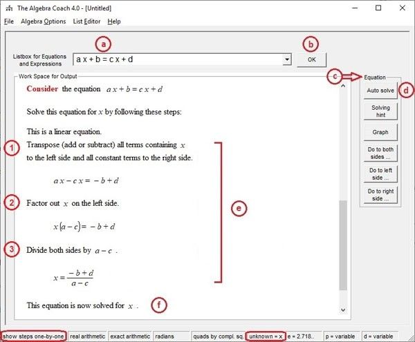 The Algebra Coach(代数学习软件)下载