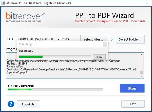 BitRecover PPT to PDF Wizard(PPT转PDF转换工具)下载