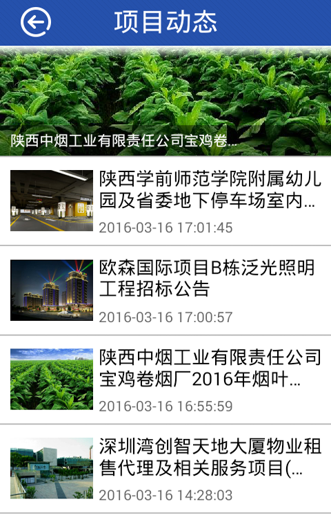 掌上工程招投标网软件截图1