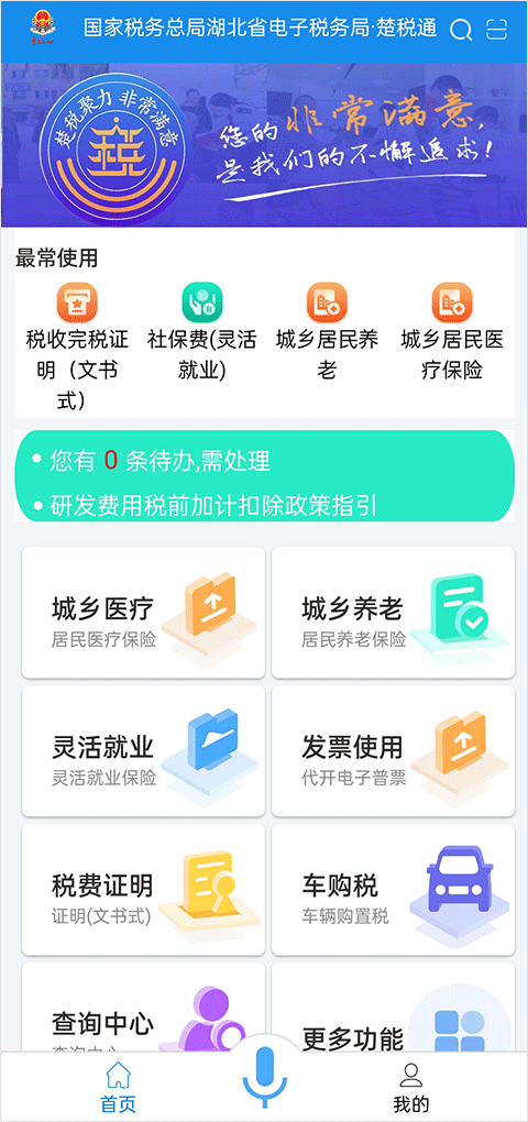 楚税通官方正版软件截图0