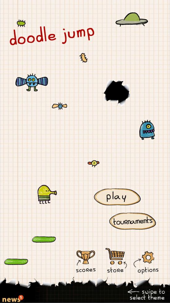 doodle jump 软件截图3