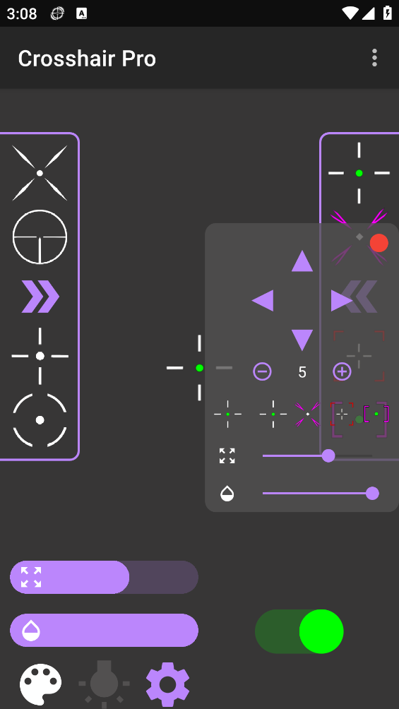 手机游戏准星辅助器(Crosshair Pro)软件截图0