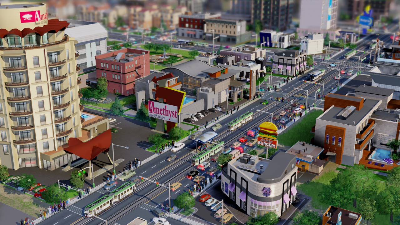 模拟城市5（Sim City）v1.0自定义高速路口MOD下载