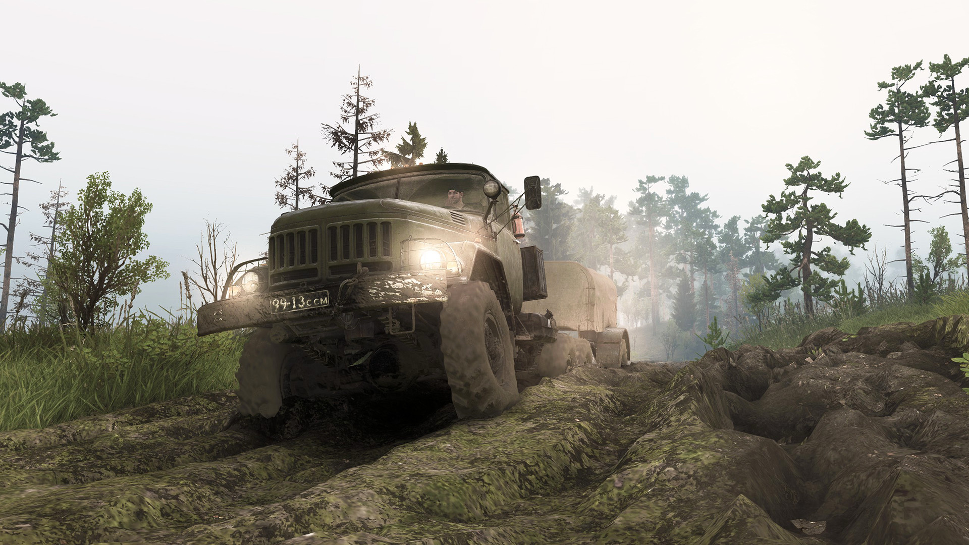 旋转轮胎（Spintires）v1.0无限燃料修改器WhiteTiGa版下载