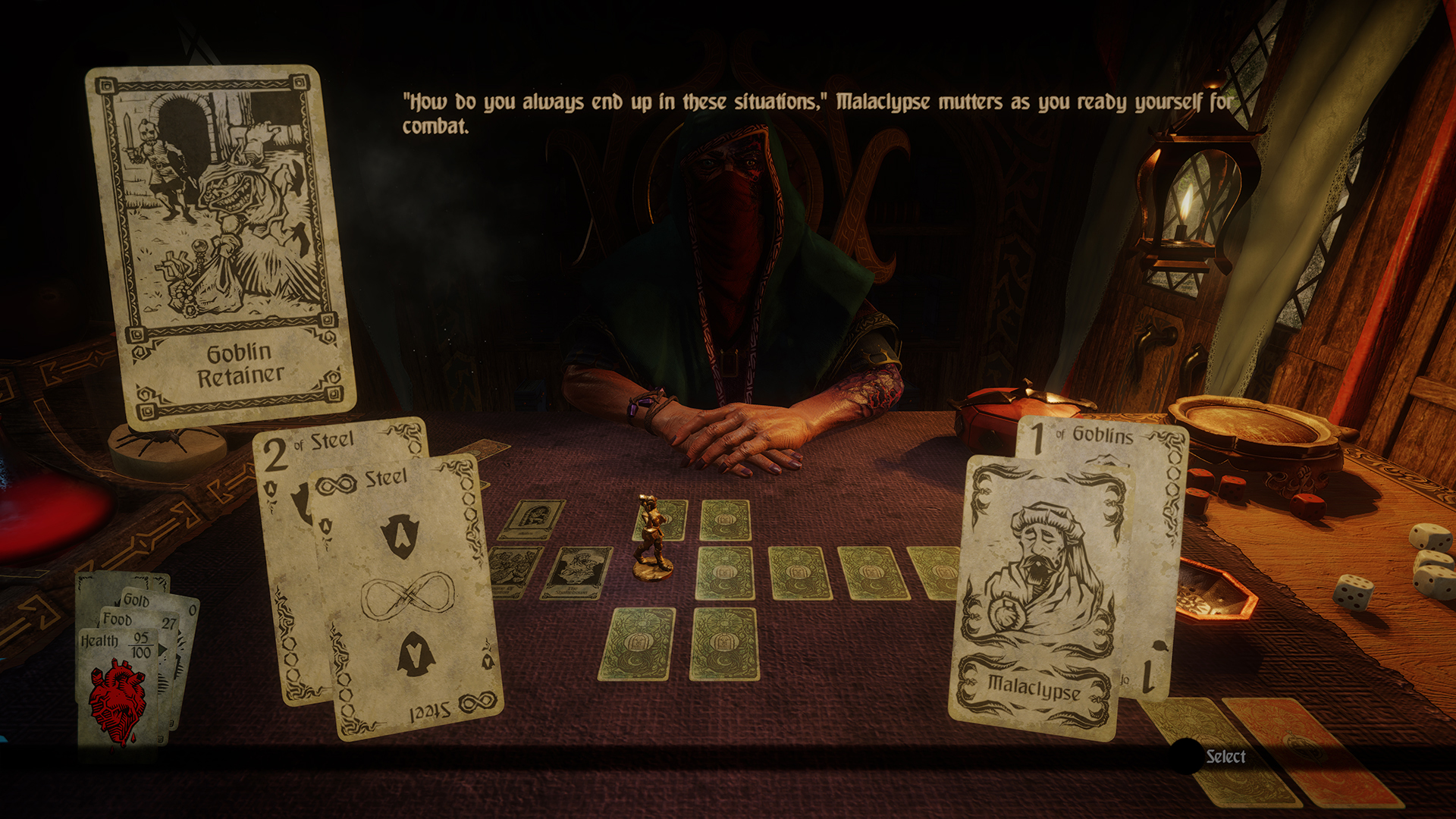 命运之手2（Hand of Fate 2）无限食物修改器cheathens版下载