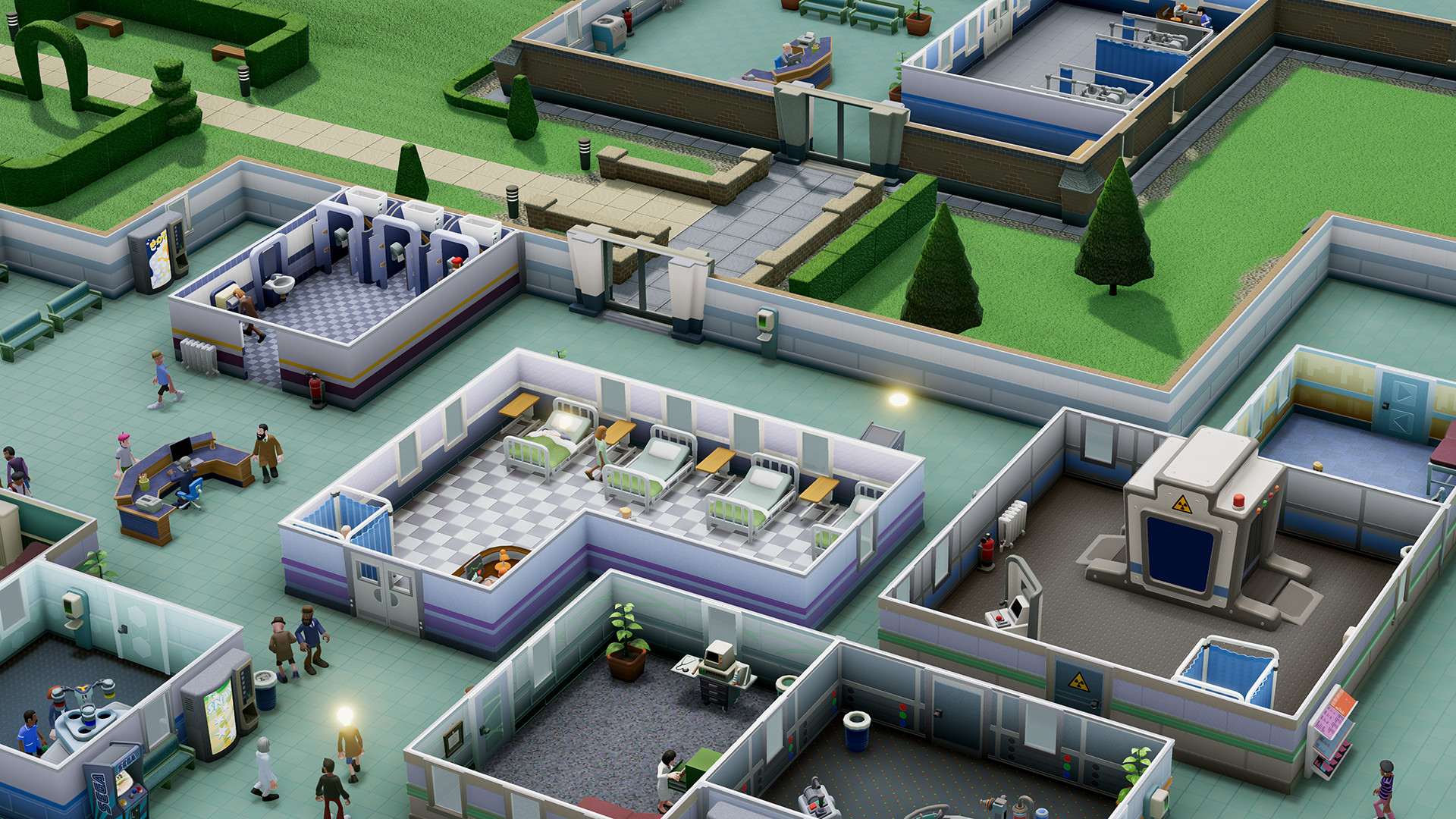 双点医院（Two Point Hospital）v2019.08.16十五项修改器MrAntiFun版下载