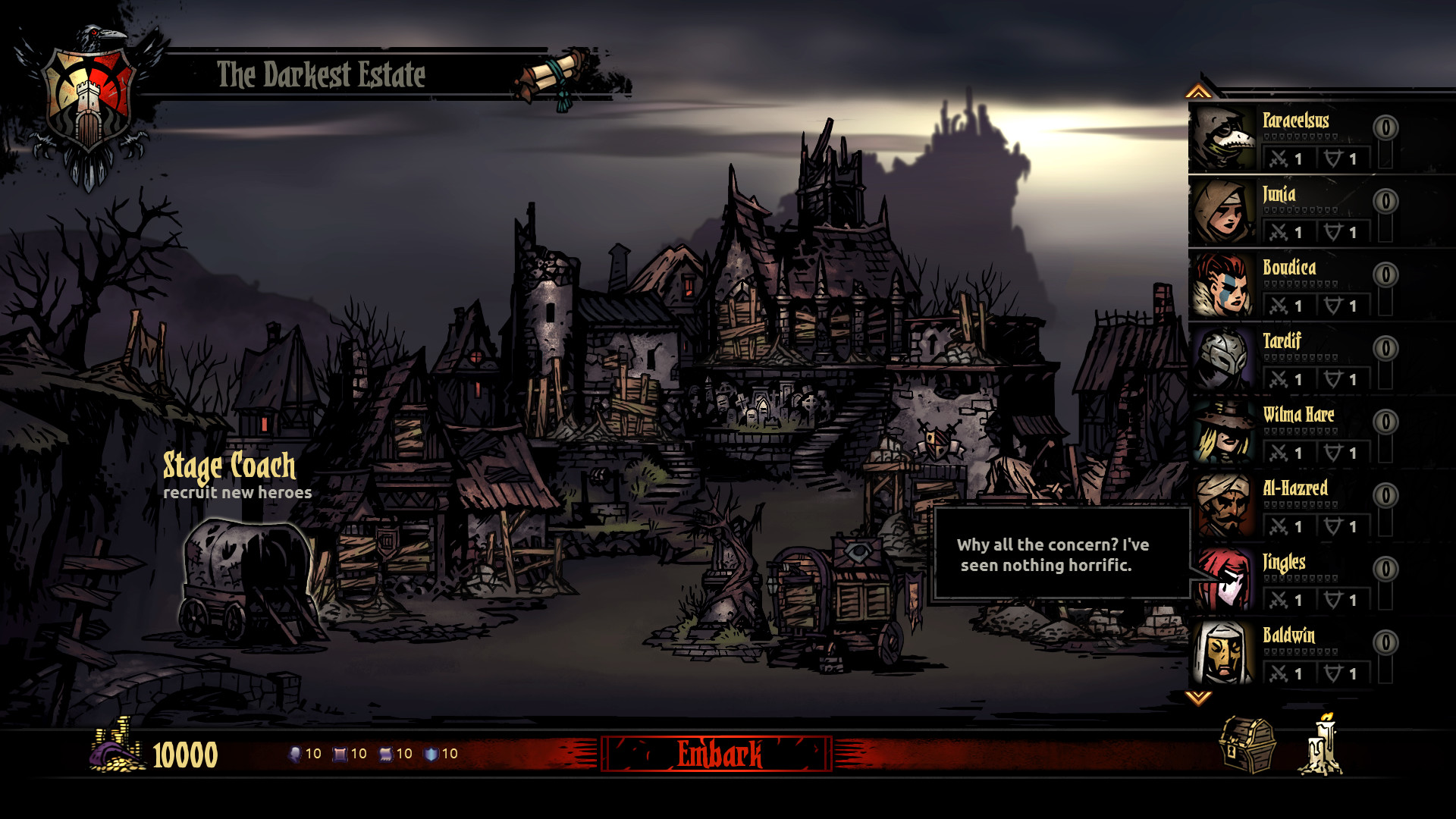 暗黑地牢（Darkest Dungeon）v2019.08.30十三项修改器MrAntiFun版下载