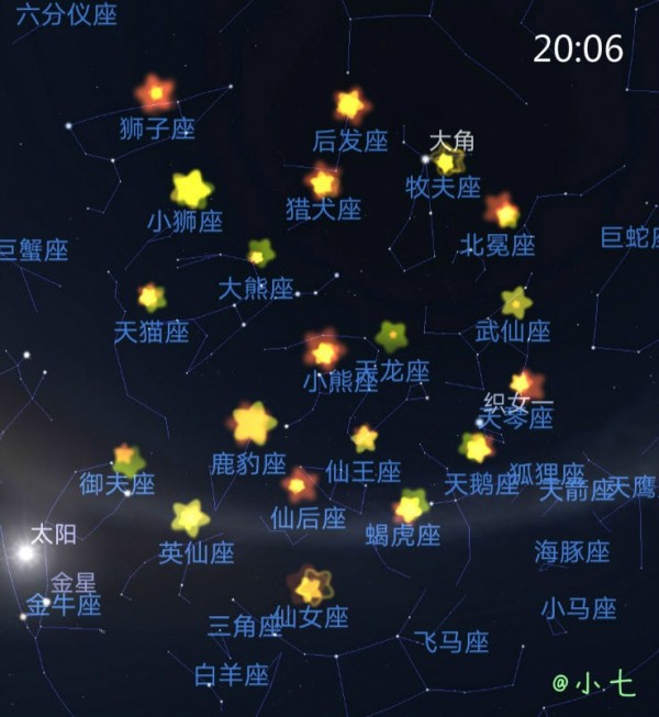 老农种树星座全览图 老农种树星座位置在哪里