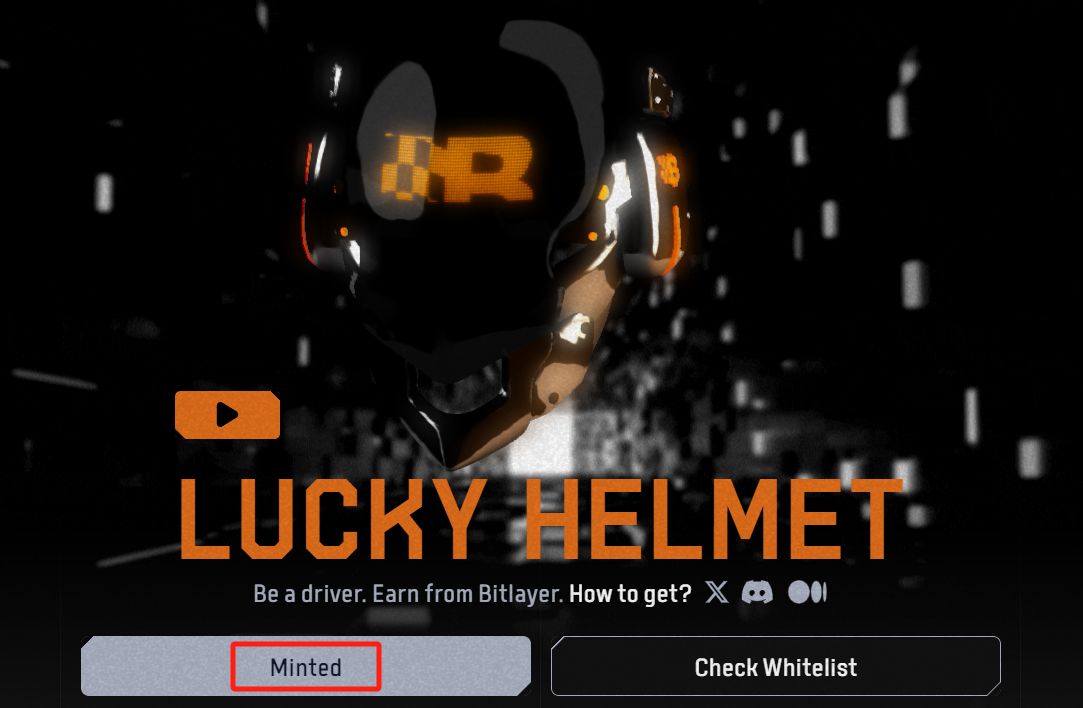 Bitlayer Lucky Helmet 官方NFT铸造教程