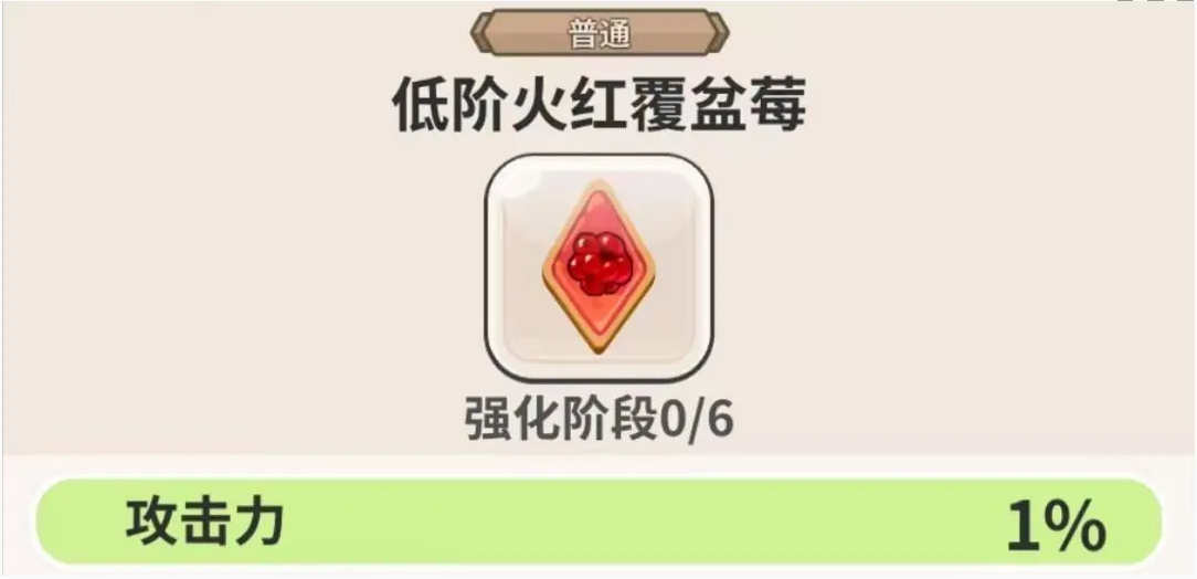 《冲呀！饼干人：王国》配料介绍一览