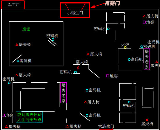  第五人格逃生门怎么找？第五人格逃生门位置一览