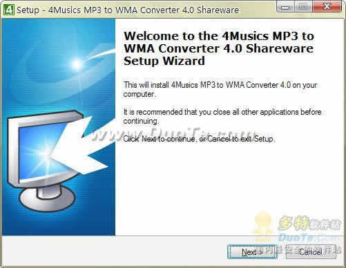 4Musics MP3 to WMA Converter下载