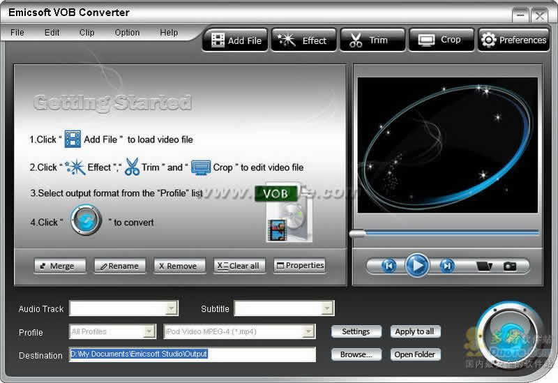 Emicsoft VOB Converter下载
