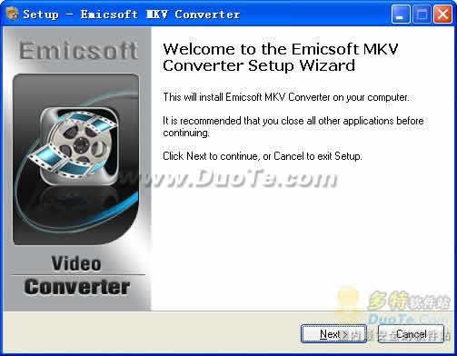 Emicsoft MKV Converter下载