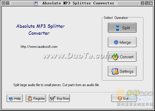 Absolute MP3 Splitter Converter下载