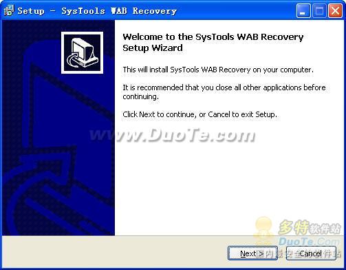 Systools WAB Recovery下载