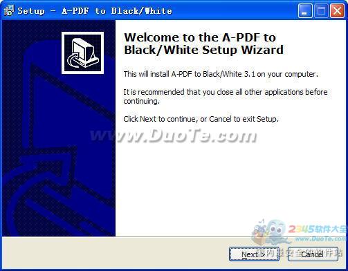 A-PDF To Black-White下载