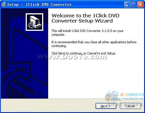 1Click DVD Converter(DVD视频转换)下载