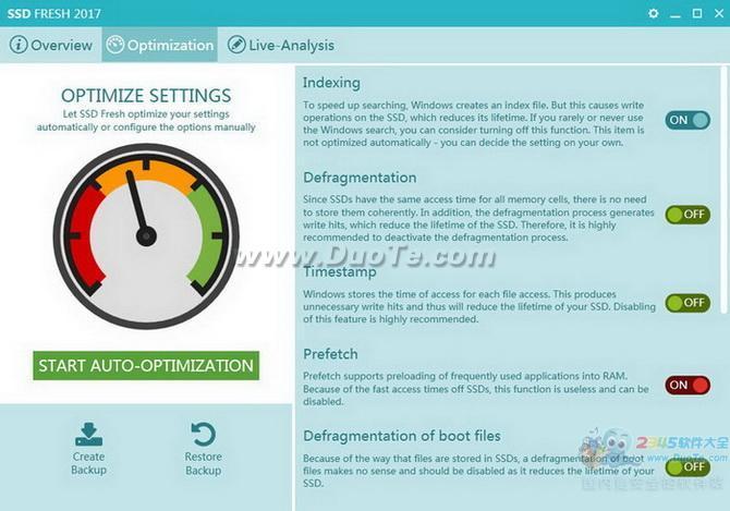 SSD Fresh 2017(固态硬盘优化软件)下载