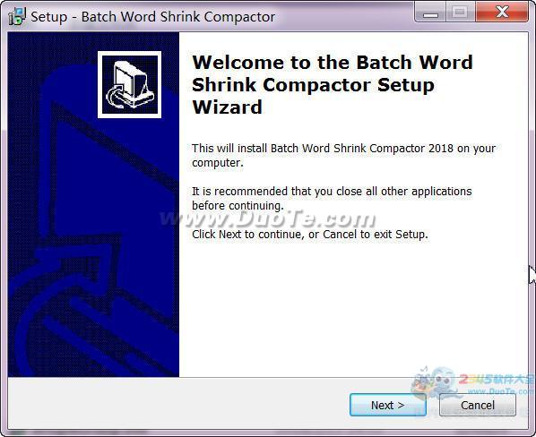 Batch Word Shrink Compactor(文档压缩)下载