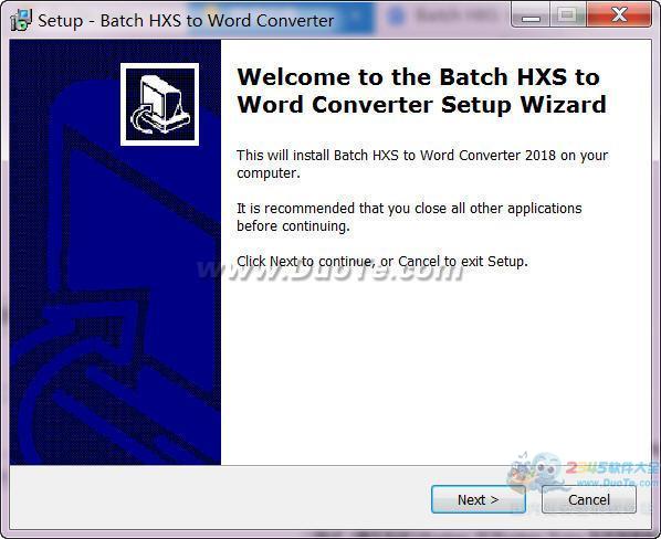 Batch HXS to Word Converter(HXS转Word转换器)下载