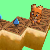 Zigzag jumpy bear 3D跳跃和运行