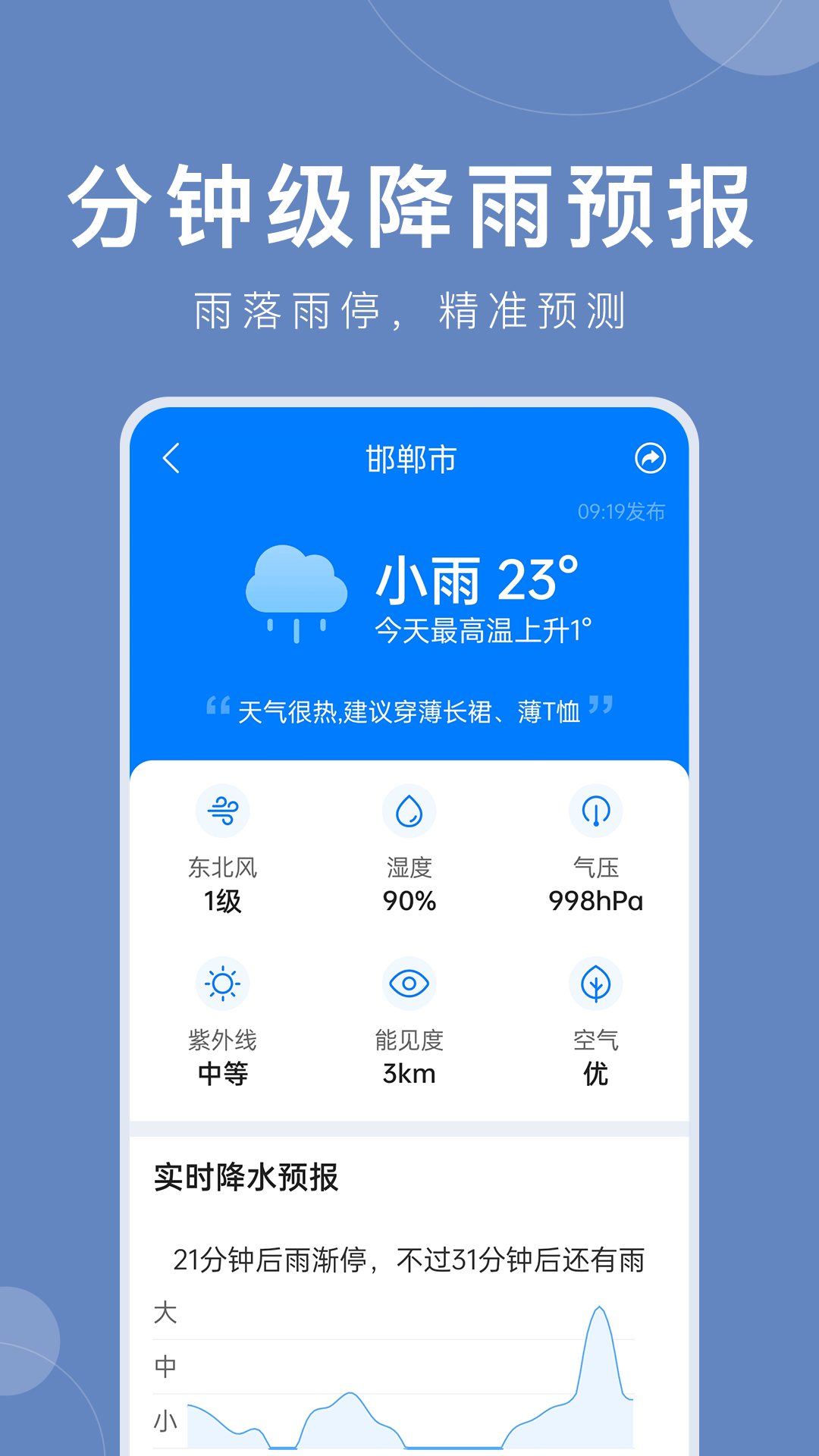 准时天气软件截图2