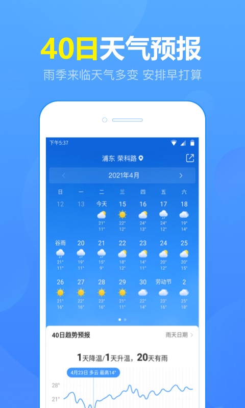 天气预报软件截图0