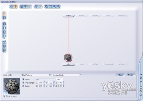 Vue 5 Esprit 高级教程之噪声节点：平面与线条